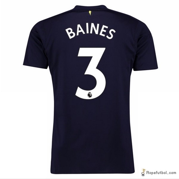 Camiseta Everton Replica Tercera Ropa Baines 2017/18